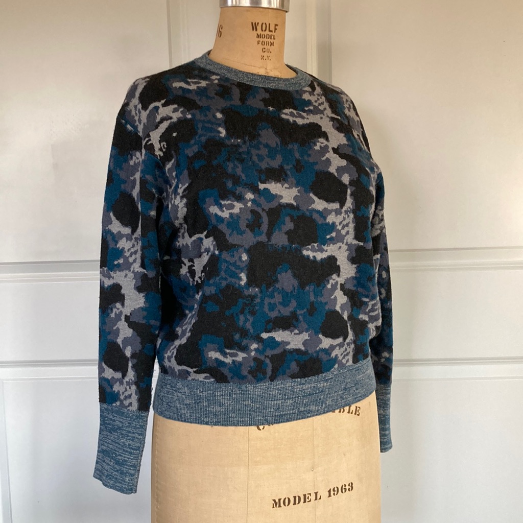 Cami-Patterned Sweater